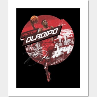 Victor Oladipo Miami City Emblem Posters and Art